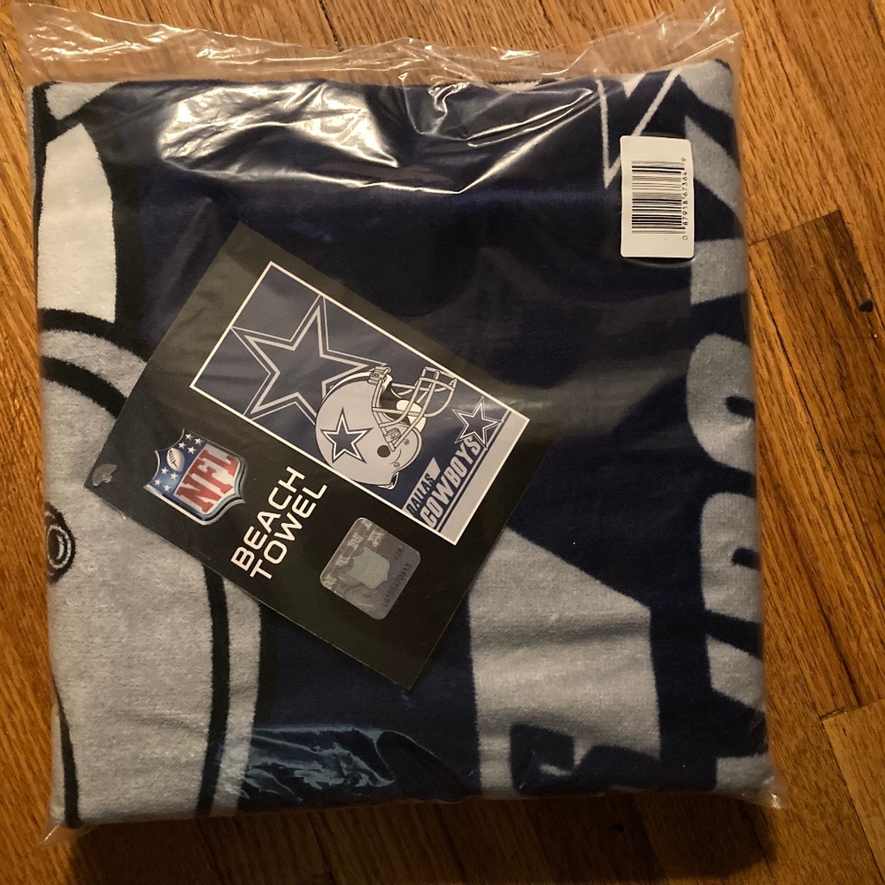 Dallas Cowboys NFL beach 🏖️ towel football 🏈 bath